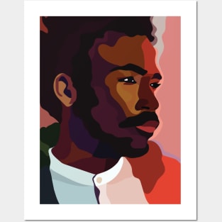 Childish Gambino Portrait Posters and Art